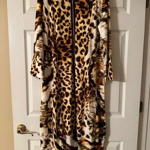 Zadie B’s Ivy animal print dress XL